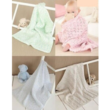 Sirdar Snuggly Spots DK Knitting Pattern - 4564 Blankets