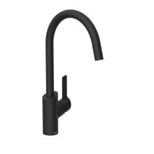 Bristan Maple Kitchen Tap, Black, MPL EFSNK BLK