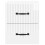VidaXL vidaXL Wall-Mounted Bedside Cabinet with Drawer 2 pcs High Gloss White 4
