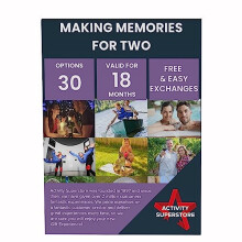 Activity Superstore Making Memories for Two Gift Experience Voucher