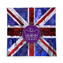 Platinum Jubilee - A look back in time - Luxury Fleece Blanket