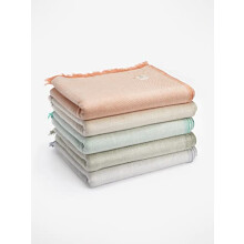 Yogamatters Organic Cotton Chambray Yoga Blanket (Mellow Taupe)