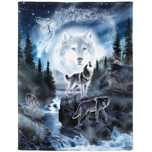 YISUMEI blanket cuddly blankets soft flannel soft fleece blanket bedspread Ouija board., Polyester, White, 150x200 cm