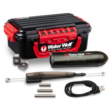 Water Wolf 2K WiFi Underwater Fishing Camera | HD Casting & Trolling Video Recorder for Freshwater & Saltwater | Waterproof Action Cam for Anglers,