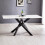 Bradley White Marble Dining Table 1