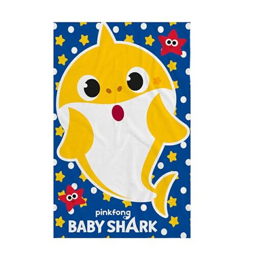 Baby Shark Coral Blanket