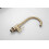 Brushed Gold Single Lever Kitchen Mixer Tap | Pull Down High Arc Swivel 2