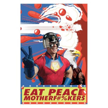 DC John Cena The Peacemaker Fleece Blanket | Super Soft 100% Polyester Throw | Warm & Cozy TV Blanket for Fans | 150cm x 100cm