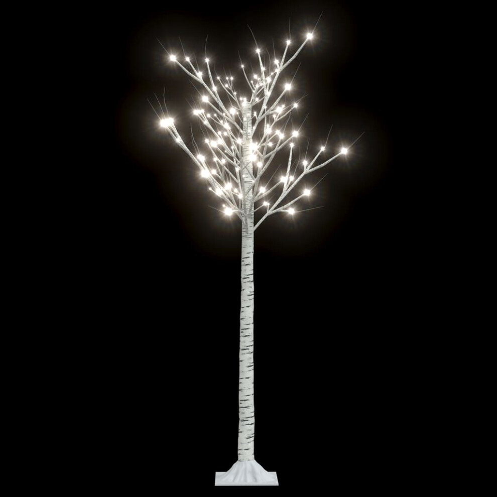 Vidaxl (Cold White, 1.5 M) Christmas Tree 156 Leds Warm White Willow Indoor Outdoor Xmas Decor