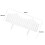 KCT KCT 6 Pack -  Interlocking Flexible White Picket Fence Garden Borders - 48 Pieces Total 4