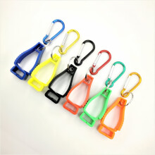 6Pcs Glove Clips for Work, Holder Belt Clip with Metal Carabiner, Construction Worker Protection