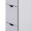 (Multicolor, Engineered Wood) Tall Freestanding Bathroom Cabinet, White & Grey 7