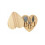 Rubberwood Heart Shaped Cheese Board with 3 Piece Accessory Set 1