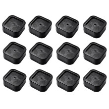 Juego de 12 Elevadores de Cama Ajustables, Elevadores de Muebles Apilables de Alta Resistencia para un Mejor Almacenamiento