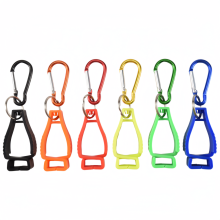 Stück Handschuhclips für die Arbeit, Gürtelclip mit Metallkarabiner, Schutzausrüstung für Bauarbeiter