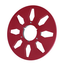 1/4 10.5 Inch Empty Tape Reel Aluminum Alloy Reel Tape Recorder Accessories Empty Disc Opening Machine Parts for Nab A