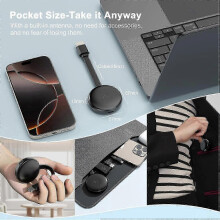 2026 Generischer TV-Stick, kompatibel mit Chromecast 3 – WLAN-Display, HDMI-Anschluss, Streaming für Smart-TVs