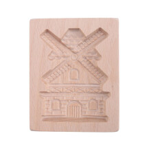 Molde de Madera para Galletas, Molde para Pan Dulce, Molde para Galletas DIY, Molde para Hornear de Madera 3D, Molde para Hornear Galletas de Madera