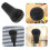 2Pcs Forklift Handle Knob Replacement Plastic Forklift Lever Knob Forklift Knob Professional Forklift Part Replaceable 2