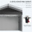 3m Metal Frame Gazebo with 2 Sidewalls & Bag 5