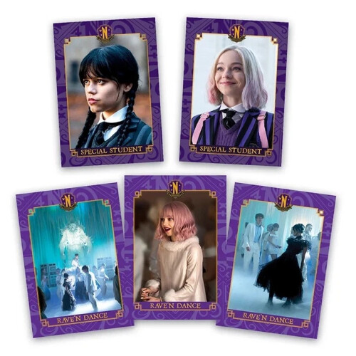 Wednesday Nevermore Academy Stickers Panini New 2