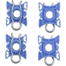 3509416 Front Window Regulator Guide Slider Clips Sliding Pivot Jaw Block Auto Replacement Parts For 740 940 960 S80 Xc70 Xc90 V70 S60(blue)(4pcs)9104