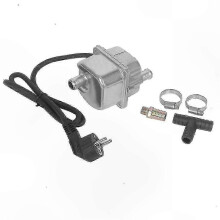 1500W 220V Car Engine Coolant Heater, Electric Preheater for Parking & Pre-start, EU Plug