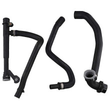 3PCS Outlet Hose Bottom to Water Pump for LR2 Radiator Pipe LR005563 LR005564 LR005566
