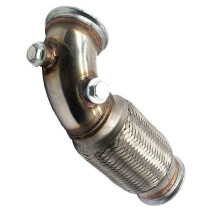 3inch V-Band Stainless Steel 90 Degree Elbow Downpipe Exhaust for T3/T4 T04E New V-Band to V Band Downpipe Low 90 Degree