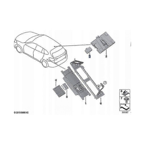 Μπαταρία SOS Telematics συμβατή με BMW OE 84102447710 1