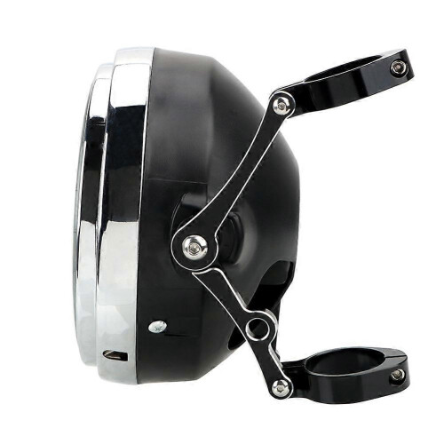 Motorcycle Universal Headlight Bracket Mount Clamp for 39mm-41mm Adjustable Headlight Mount Clamp Bl 1