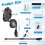 Motorfiets USB-oplader - PZCC - Waterdicht - QC3.0 - USB PD Type C - 12V-24V 4