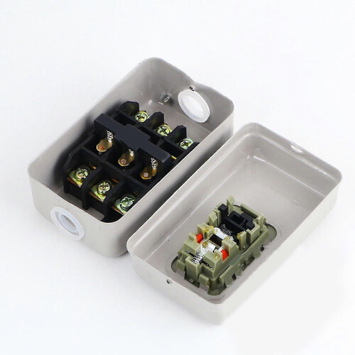Three Phases Power Control Start Switch 3.7kw 380v Push Button Power Switch 1