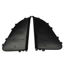 1 Pair Front Left Right Side Closed Grille Center Black Plastic 51117374205 51117374206 for BMW X1 F48 F49 SAV 2010-2013