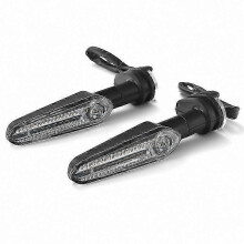 Universal Motorcycle LED Turn Signals, Bright Directional Blinkers, Compact Waterproof Indicators for Standard Bikes