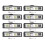 8Pcs LED Work Light 48W 16LED High-Visibility White Light Bar for Vehicles IP67 Waterproof 1