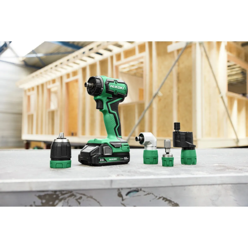 HiKOKI Brushless Drill Driver Kit (2x 2.0Ah) 18V DS18DDQJRZ 1