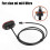Rear Light Replacement for Electric Scooter Tail Lamp Warning Accessory Fit for 4 Ultra Model 2