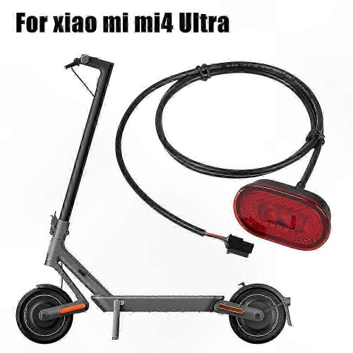 Rear Light Replacement for Electric Scooter Tail Lamp Warning Accessory Fit for 4 Ultra Model 2