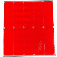 High Visibility Vehicle Decals Adhesive Warning Film Night Markers for Car Bumpers