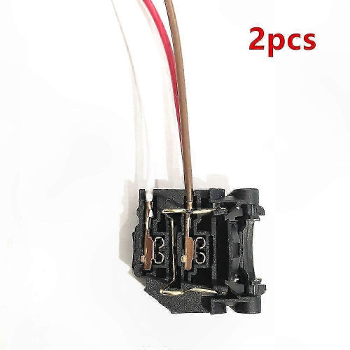 2-Pack H7 Low Beam Headlight Bulb Adapter Harness for Ford Focus MK2 and MK3 Models 1