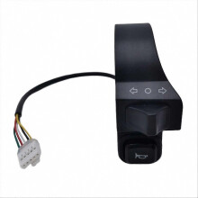 Heavy Duty Handlebar Directional Control and Audio Warning Switch Assembly for E-Scooters