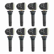 8-Pack Tire Pressure Monitoring Sensors Compatible With Compact SUVs Pre-Set Valve Stems Replace 1862980 2036832