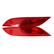 Car Rear Bumper Brake Reflector Lamp 31395550 31395551 for Volvo V40 2013-2018 Taillight Fog Stop Warning Light (1Pair)