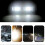 8Pcs LED Work Light 48W 16LED High-Visibility White Light Bar for Vehicles IP67 Waterproof 5