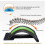 Lower back pain relief stretching device, back stretching device, back massager, Magic Stretcher, back-G 2