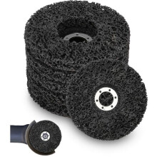 Dischi abrasivi per smerigliatrici angolari - GRANDI - 125 x 22 mm - Confezione da 10 - Rimuove ruggine e vernice - Durevoli