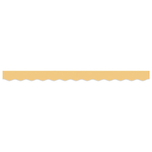 VidaXL vidaXL Awning Valance Replacement Sand 3.5 m Polyester 2