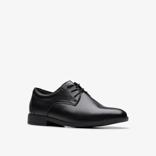 Clarks Jonwin Step Y Black Leather 1