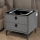 LED Bedside Table 2 Drawers Wireless Charging Nightstand Cabinet Storage Modern 11